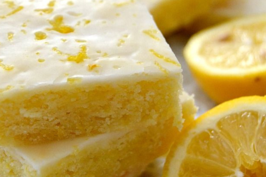 lemon brownies