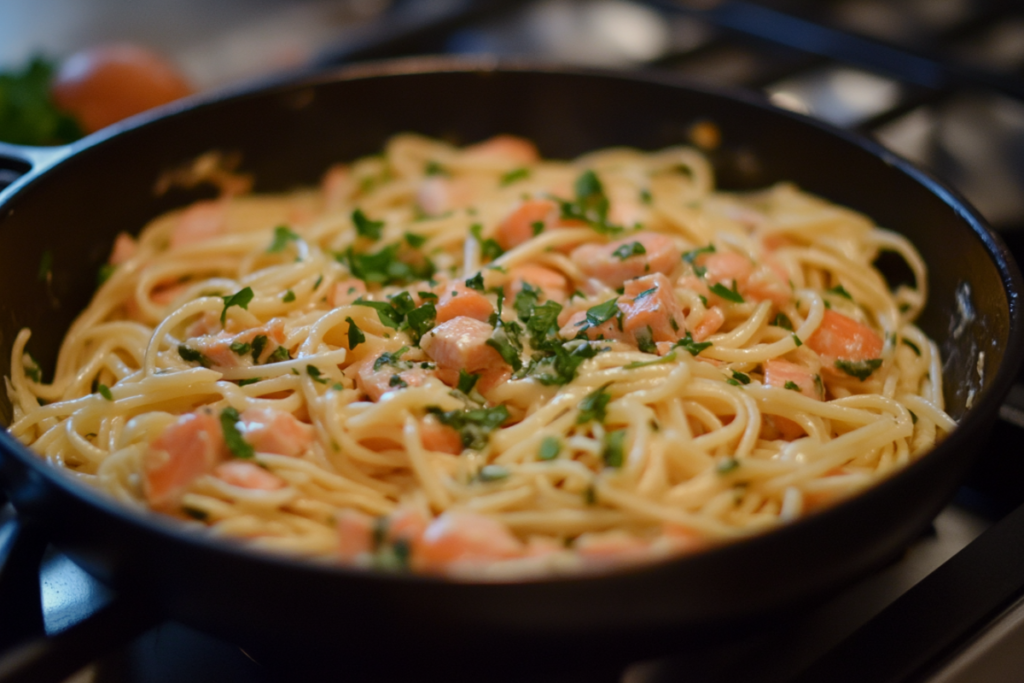 Creamy Salmon Pasta