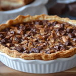 Deep Dish Snickers Pie