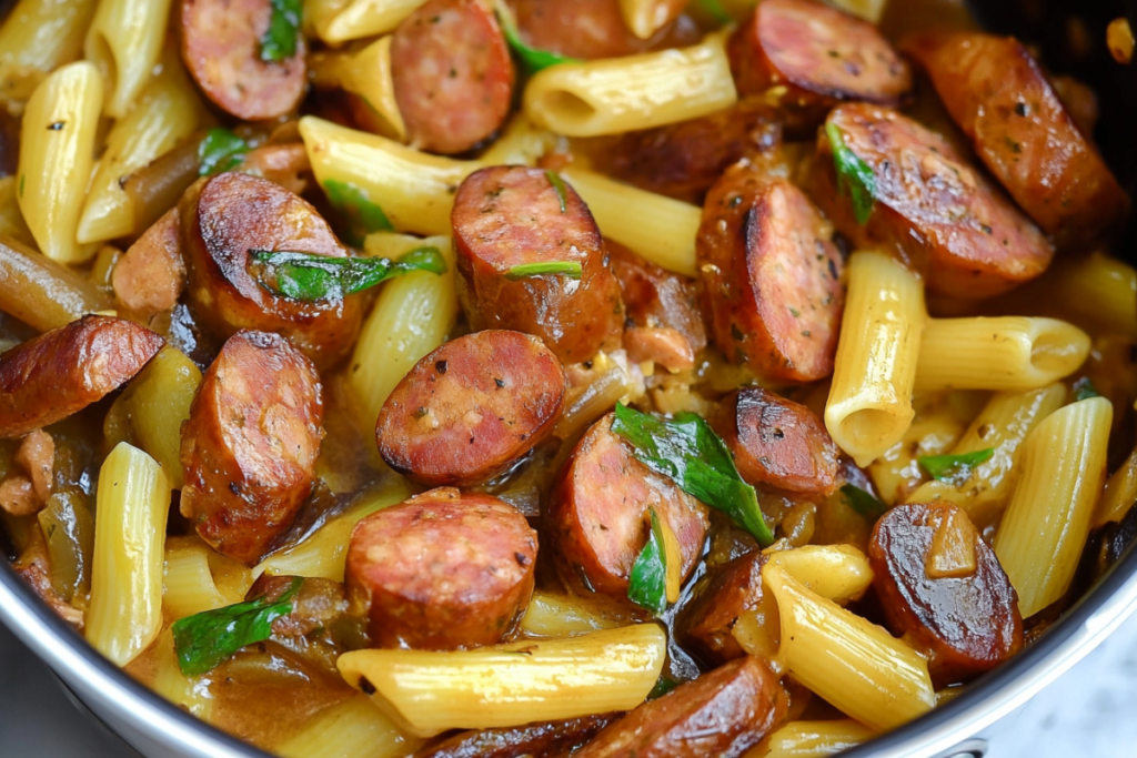 Kielbasa recipes with pasta